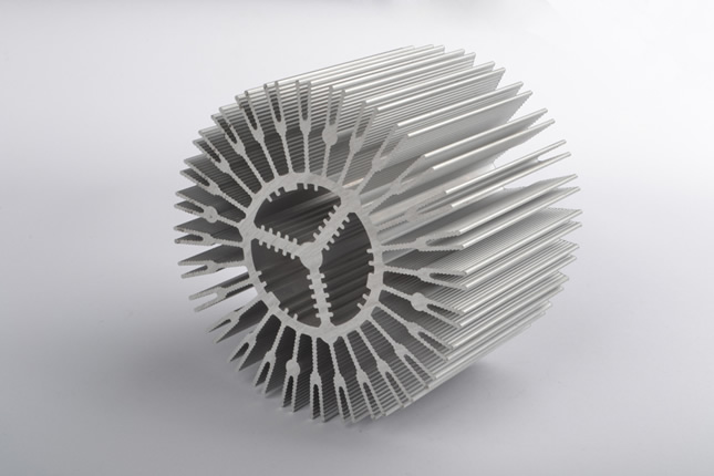 太陽花鋁合金散熱器